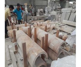 đá hoa cương cột tròn sang trọng với một gia đìnhi - Bảng giá đá tự nhiên   đá hoa cương cột tròn sang trọng với một gia đìnhi - Bảng giá đá tự nhiên