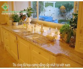 Đá hoa cương giá đá granite marble trắng vàng đen mặt bếp 073 Đá hoa cương giá đá granite marble trắng vàng đen mặt bếp 073
