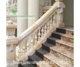 Đá hoa cương granite marble vàng đen trắng, cầu thang bếp nền cột mặt tiền 050