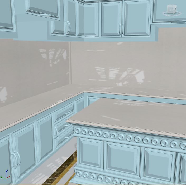 Đá hoa cương bếp kim thịnh phát lát bàn bếp