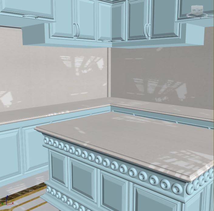 Đá hoa cương bếp kim thịnh phát lát bàn bếp