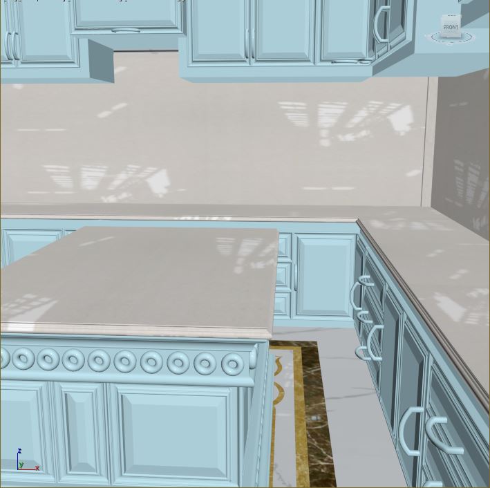 Đá hoa cương bếp kim thịnh phát lát bàn bếp