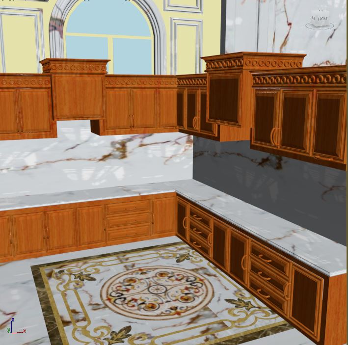 Đá hoa cương bếp rẻ nhất kim thịnh phát lát bếp