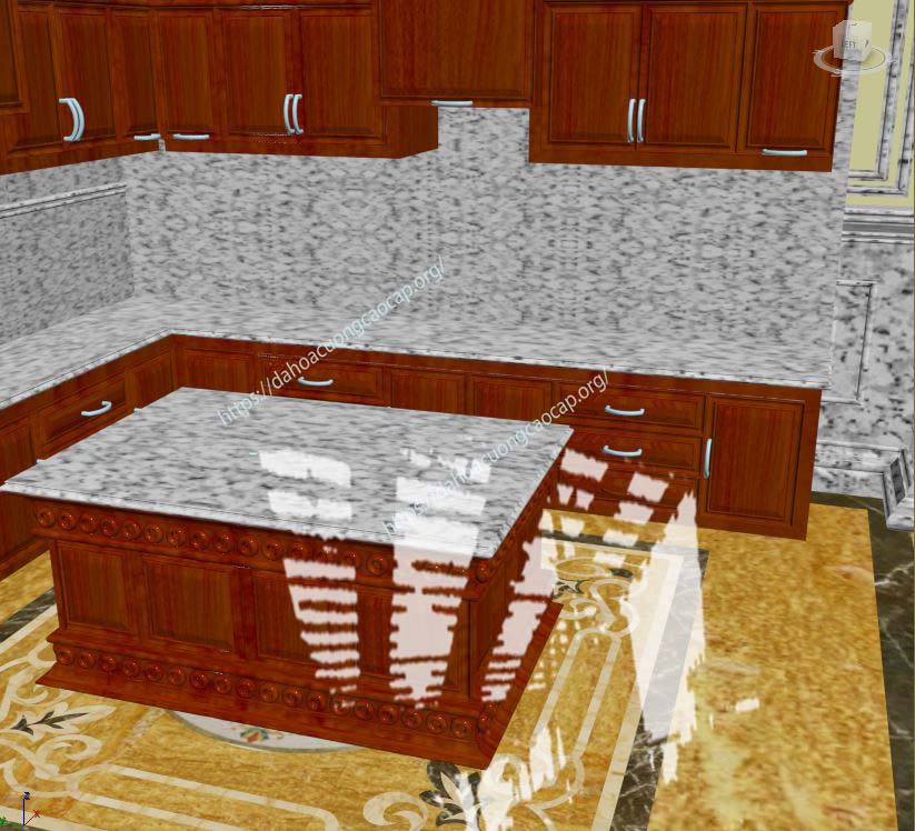 Đá hoa cương bếp rẻ nhất kim thịnh phát lát bếp