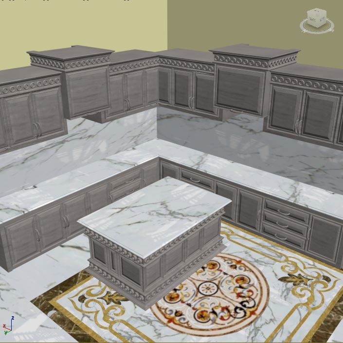 Đá hoa cương bếp rẻ nhất kim thịnh phát thi công bếp