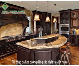 Mẫu đá hoa cương marble đá granite màu vàng đen trắng ốp bếp 031 Mẫu đá hoa cương marble đá granite màu vàng đen trắng ốp bếp 031